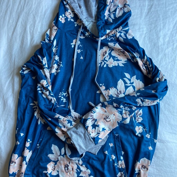 Cozy loungewear flower print - Picture 3 of 4